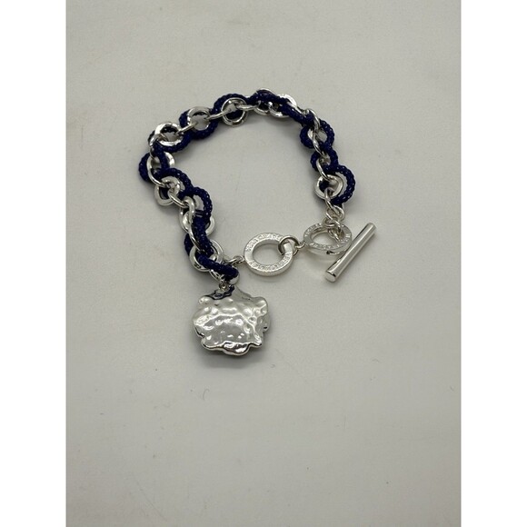 Vera Bradley Stardust Bracelet in the Katalina Blues Pattern MRSP $38 - Picture 8 of 8